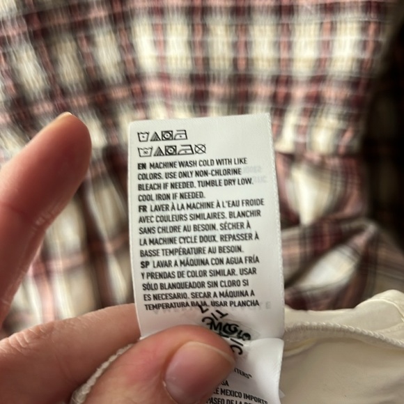 AE Long-Sleeve High Neck Plaid Mini Dress size XS - Picture 10 of 10